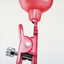 Julie Chovin Detail from Object 2.07, watercolour on paper, 150 x 105 cm, 2009