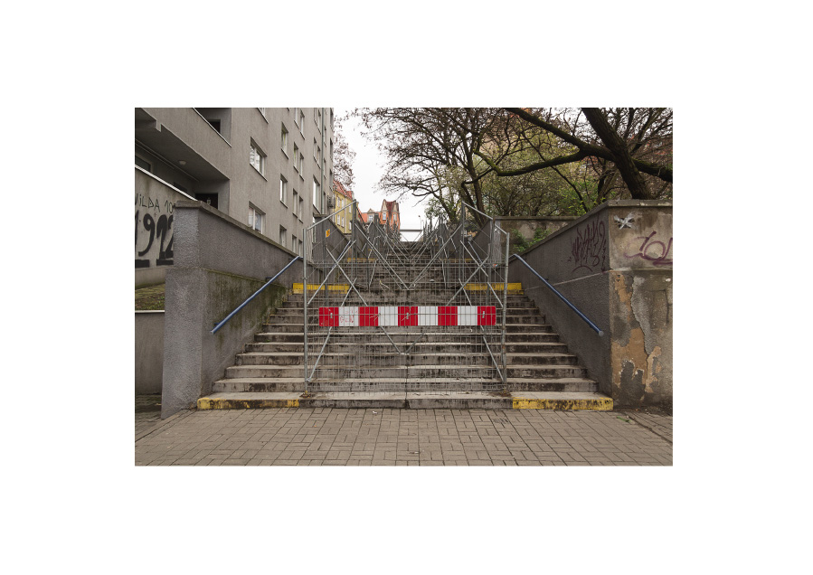 Interstices, Stairs in Wilda Digital photography, Poznan, April 2016.